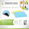 2DOBOARD 25 Magnetic Notes - Magnetic Sticky Notes 3 x