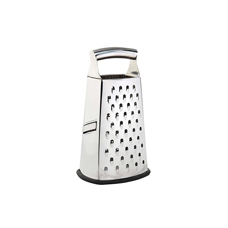 BUTLERS Menuett Square Grater, Vegetable and Parmesan Grater, Stainless Steel,