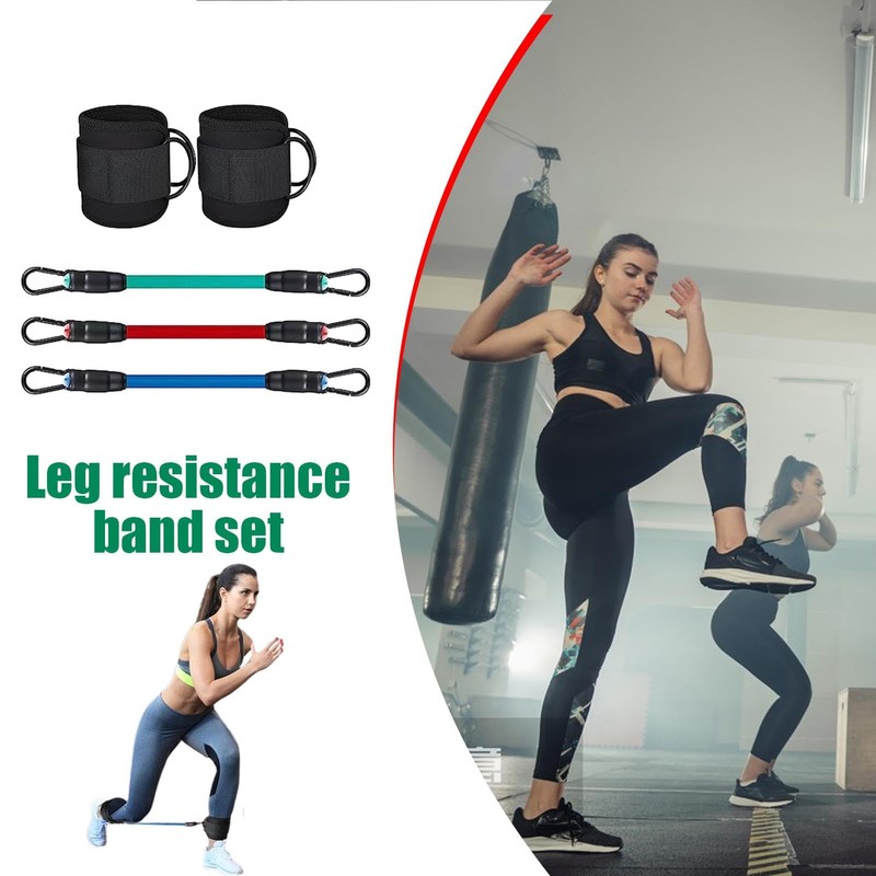 Ankle Resistance Bands - Ankle Band Cuff Set,Legs Resistance Bands