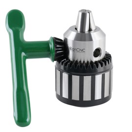 Accusize Industrial Tools 1/2 inch x Jt6 Jacobs Taper Drill Chuck Key Type, 0222-0703