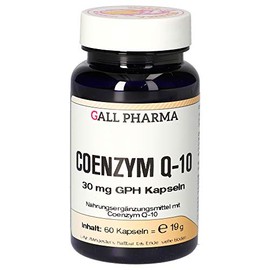 Gall Pharma Coenzyme Q-10 30 mg GPH Capsules, 60 Capsules