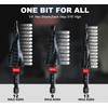 EZARC Step Drill Bit for Metal, M35 Cobalt Unibit Step