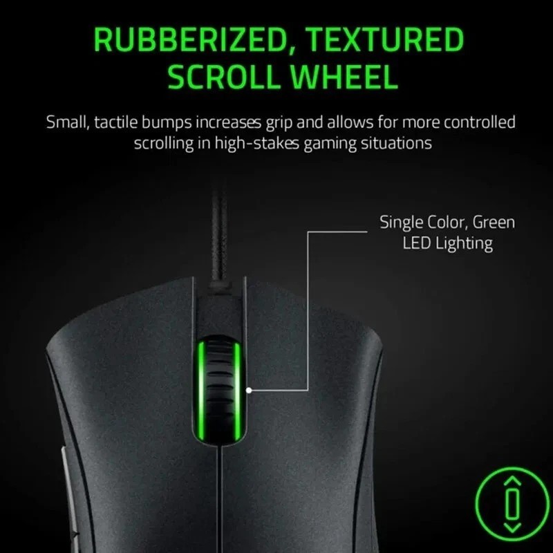 Razer DeathAdder Essential Wired Gaming Mouse (RZ01-03850100 - Black