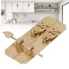 Cabinet Faceplate Brass Material Elegant Retro Botanical Pattern Decorative Chinese