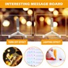 LED Note Board with Colours, Message Board with LED, Acrylic