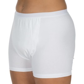 Suprima Incontinence Briefs (Cotton/Lycra Briefs with Cut Leg) Item 1-262-000 (for Women) Size 4850 White