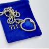 Dtup Collar Titanic Corazón Del Mar Plata