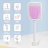 Banu Electric Fly Swatter Bug Zapper Racket, 180-Degree Folding, Adjustable