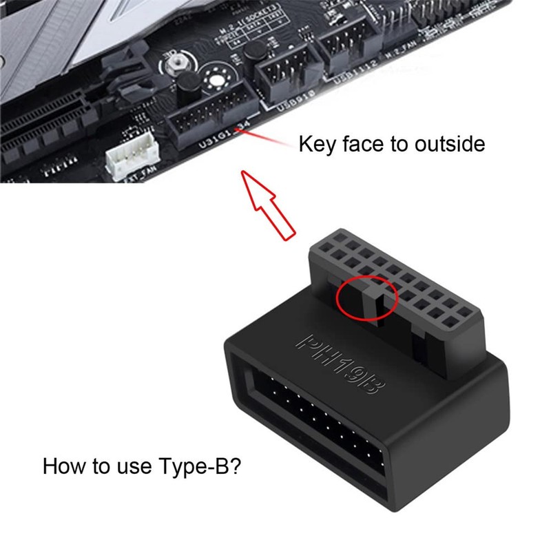 NFHK 1 juego de adaptador de extensión USB 3.0 de