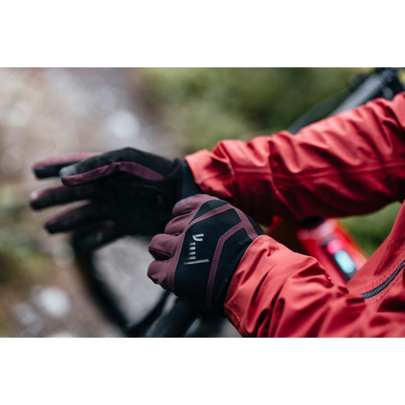 Roeckl Sports Cycling Gloves Murmau, Unisex Long Finger Gloves, Blue