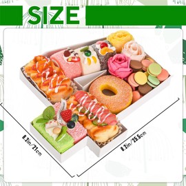 Hayaww Digital Candy Box Numbers Gift Box 3D Cardboard Decorative Tray for Filling Birthday Cardboard Large Cardboard Numbers for Birthday Birthday (4)