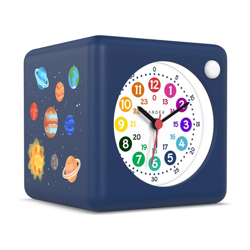 Cander Berlin MNU 1210 G Children's Alarm Clock Silent Light