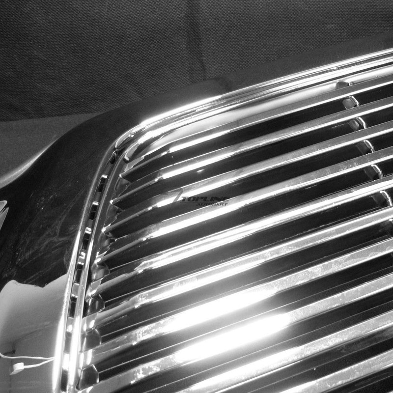 TLAPS 7422454540568 Compatible With 2005-2011 Toyota Tacoma Chrome Horizontal Front