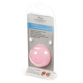 Homecraft Gel Ball Hand Exerciser, Pink, Extra Softness, Compact Hand Strengthening Aid, Resistance Training, Conditioning, Strenghtening, & Rehabilitating, Easy Squeeze, Extra Soft Resistance