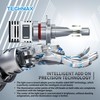 TECHMAX H7 Fog Light Bulb, Small Design 300% 6500K Xenon