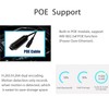 REVODATA 5MP POE Mini Audio IP Camera, 3.7mm Lens Small