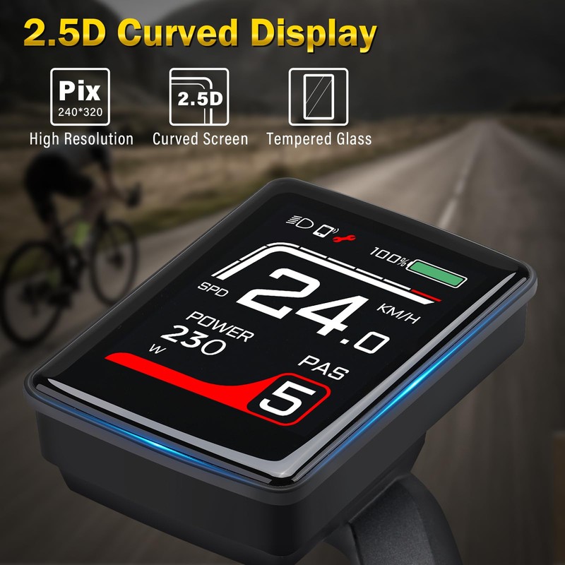 Display DZ49 for Bafang BBS01 BBS02 BBS-HD and Controller, 2