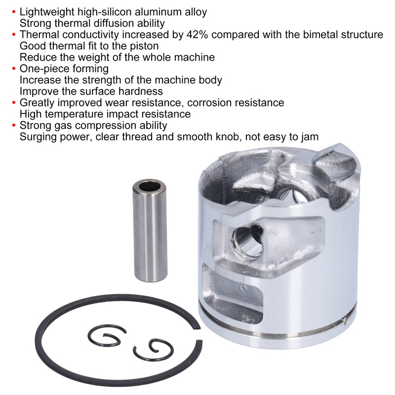 Piston Kit Set with Ring for HUSQVARNA 555 560 562