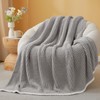 Snuggle Sac Ultra Soft Waffle Throw Blanket for Couch Bed