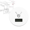 CO Detector Battery Operated Audible and Visual Mini CO Alarm