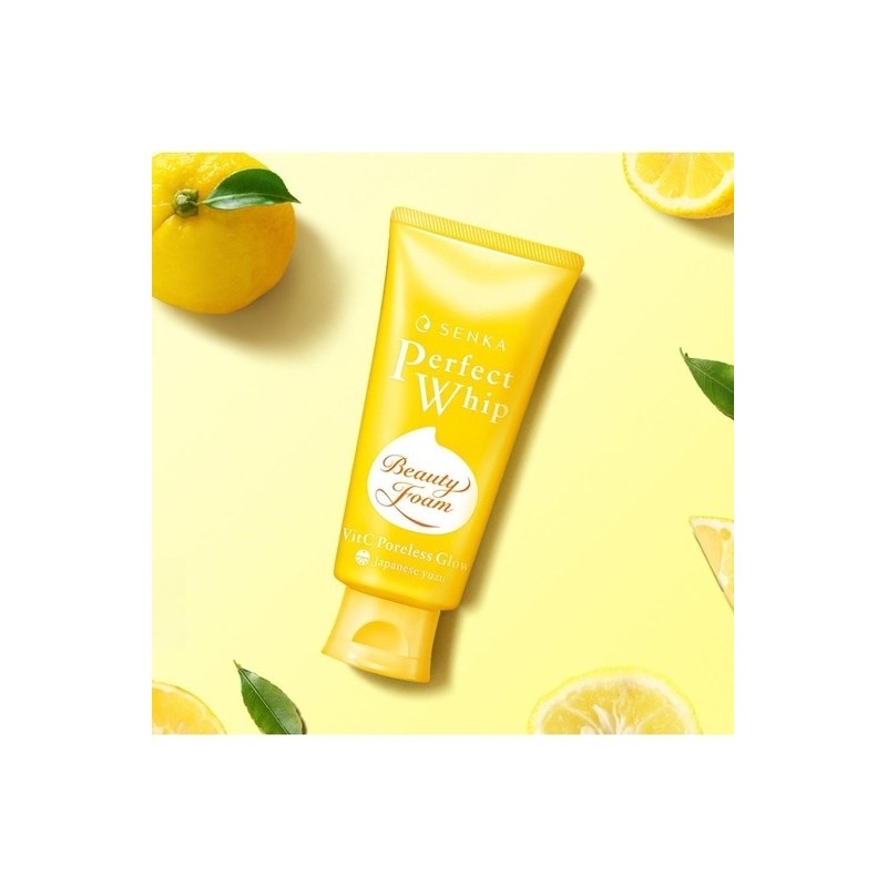 Senka Perfect Whip Vitamin C Poreless Glow 100g / 센카