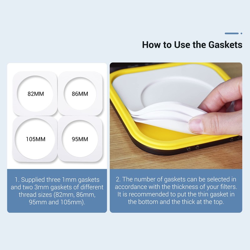 JJC Moistureproof Camera Lens Filter Case Protective for Dia. 82mm