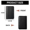 COYUN Business Card Case Flip Style Business Card Holder PU