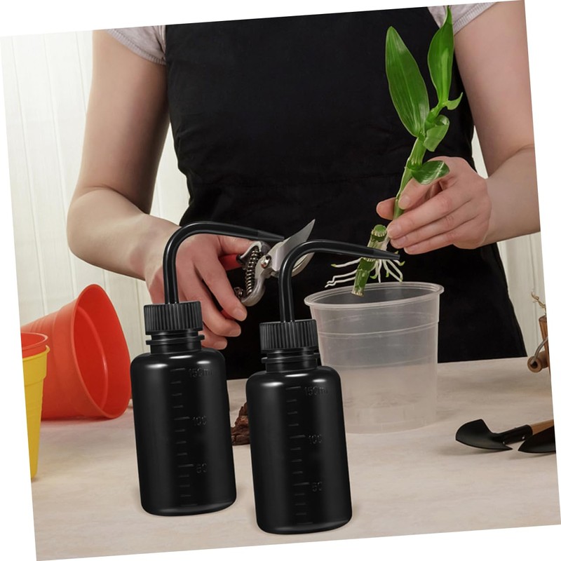 Ipetboom 4Pcs Tattoo Rinse Squeeze Bottles Flexible Plastic Wash Bottles