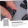 TEHAUX 6pcs Watch Band Holder Loops for Durable Fastener Rings