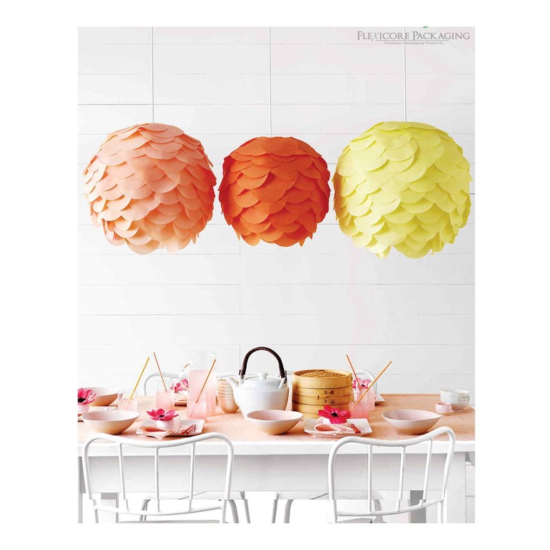 Royal Blue Gift Wrap Pom Pom Tissue Paper- 100sheets 15x20inches