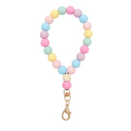 MORSUNBELA Universal Phone Chain Phone Woman Charm Hand Wrist Strap Lanyard Color Cell Phone Charm Strap Short Wrist Phone Chain