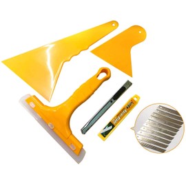 Pro Car Home Window Tint Tinting Film Black Roll Tools Kit 5%/15%/30%/35% VLT 76cm*7m (1 Pack, Just Film Tool)