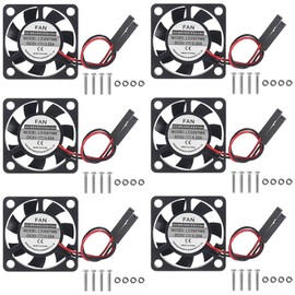 XIITIA 6pcs 3007/30x30x7mm 5V 3.3V DC Quiet Fan for Raspberry Pi 5, Pi 4, Pi 3 B+, Pi 3 B, Pi 2, Pi B+, Pi Zero/Zero W, Robot Project
