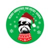 Merry Christmas You Filthy Animal Iron on Screen Printed Transfers
