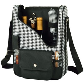 Picnic at Ascot Original Insulated Wine and Cheese Cooler Bag - Designed, Assembled & Quality Approved in the USA