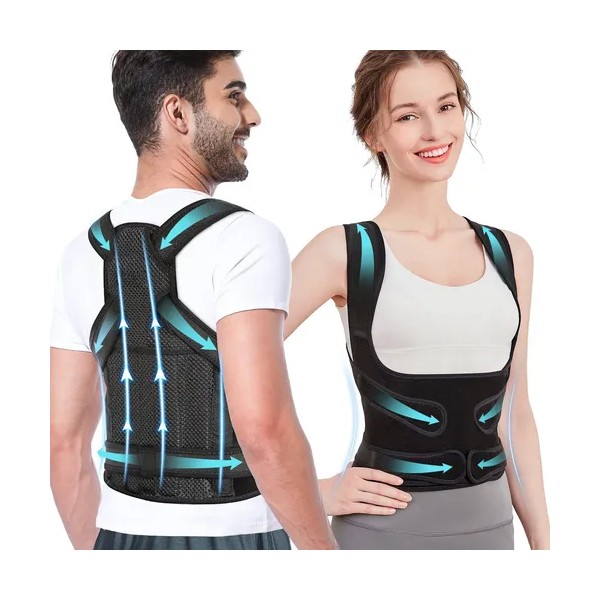Corrector Postura Espalda Para Hombre Y Mujer Ajustable Faja