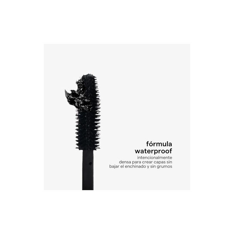 Sarelly Horse Lashes Máscara de Pestañas Waterproof Voluminizadora, Negra Intensa,