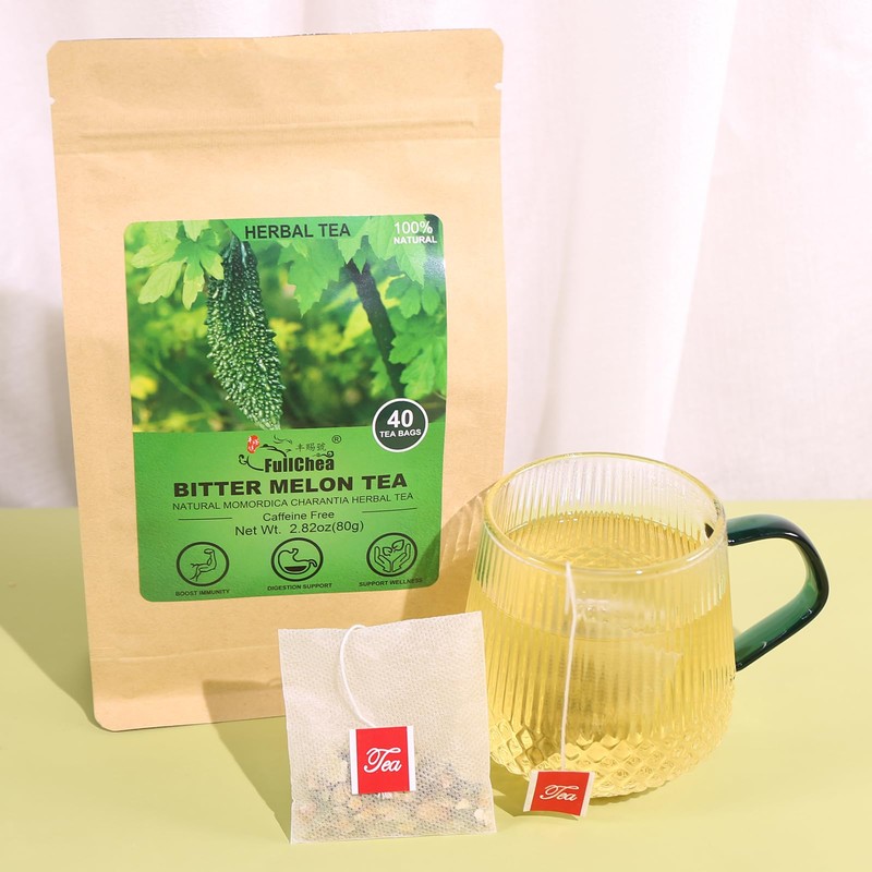 FullChea - Bitter Melon Tea, 2g X 40 Count -