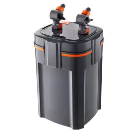 Powerful 396GPH Canister Filter Timed Light 4-Stage External Aquarium Filter Water Circulation Cleaning Aquarium AccessoriesDefault: Default