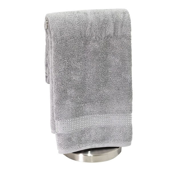 Bath Towel with Stripe, Durable, Sparkling Rhinestones on Cotton Terry