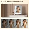 Hasipu Vanity Mirror with Lights, 16" x 20" LED Makeup
