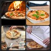 4PCS Pizza Oven Accessories, Yofuly 12 Inch Perforated Pizza Peel,
