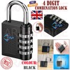 ARA CHOICE Combination Number Locks 4 Digit Padlock Locker Lock