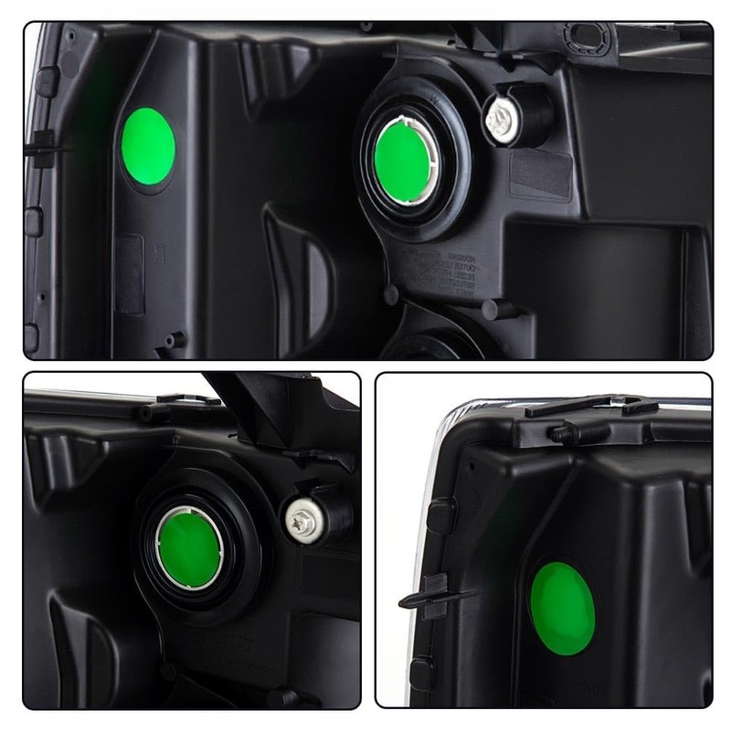 LQI LED Bar Headlight Assembly Compatible with 2007-2013 Chevy Silverado