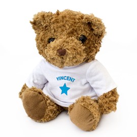 NEW - VINCENT - Teddy Bear - Cute And Cuddly - Gift Present Birthday Xmas