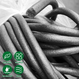 Foam Backer Rod for Gaps Concrete Crack Filler Joints Foam Gap Filler Caulk Saver Backing Rod Concrete Filler Rope (5/8 Inch X 33 Feet)