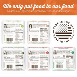 Wild Zora Meat & Veggie Bars, Variety 5-Pack, Natural Pork, Beef, Lamb, & Turkey Jerky Snacks, Healthy Paleo Snacks, AIP Friendly Options, Gluten Free, Soy Free, High Protein, No Added Sweetener