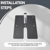 Zonon Pipe and Drape Base Plate 14 x 16 Inches