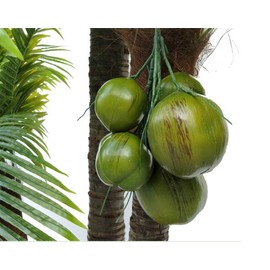 Zzooi Artificial High Simulation Coconut Fake Cokernut 1 Bunch