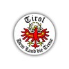Sticker # Tirol Country The Loyal Eagle Crest 10 cm